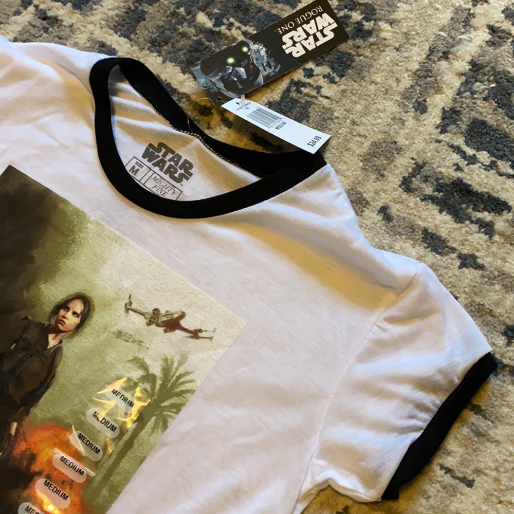 NWT Star Wars Ringer Tee - Picture 5 of 5